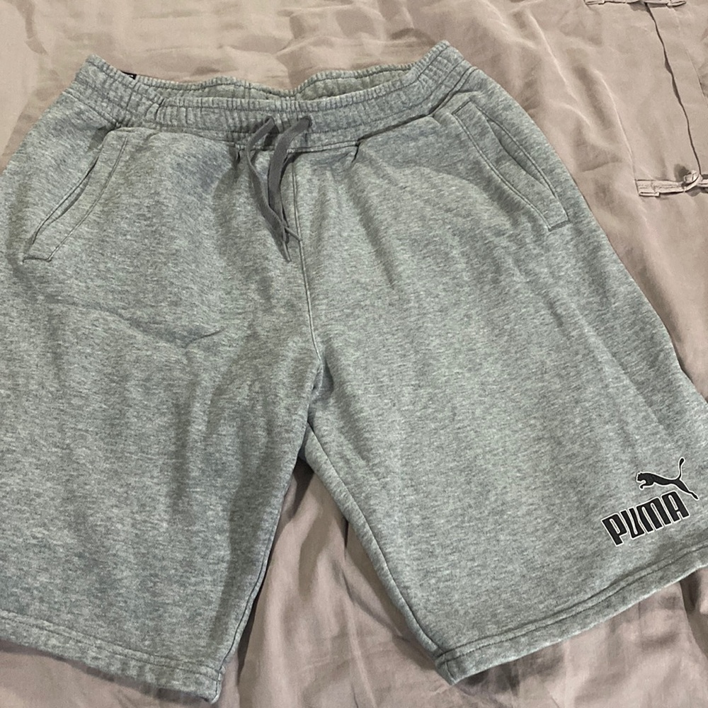Men’s Medium Puma Shorts in gray